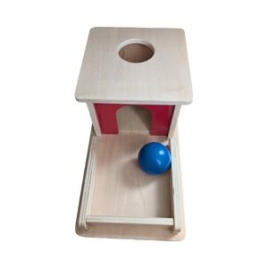 Montessori Wooden Ball Drop Box Toy | Lovevery Inspired Learning Toy